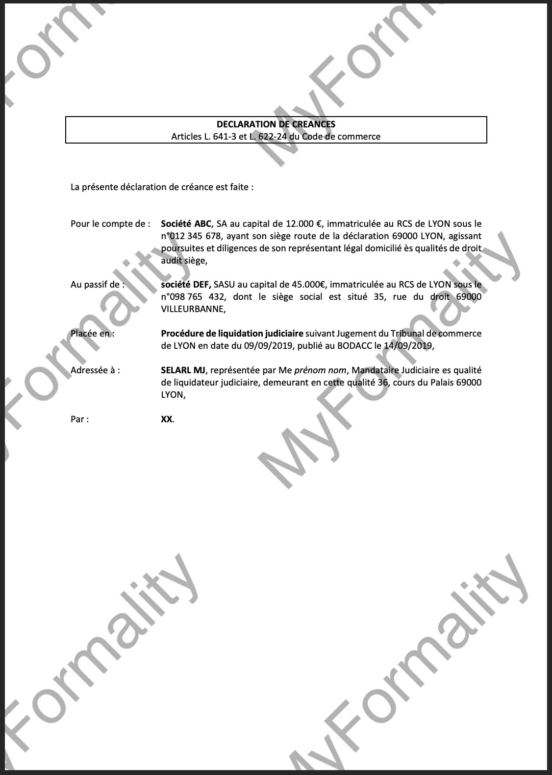 Modele Lettre D'information Des Salariés En Cas De Cession