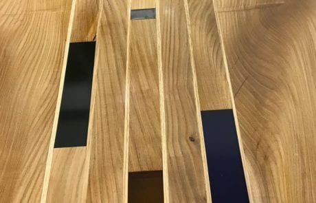 Elm Art Deco Laminated table 4