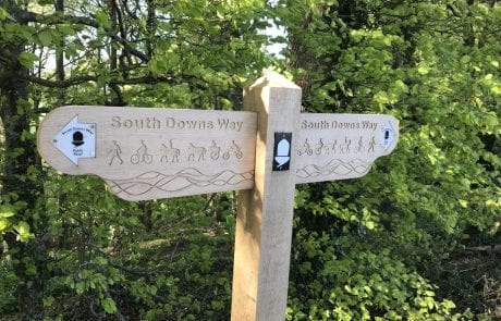 Southdowns way signage
