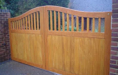 Convex Topped Gates with spindle infill