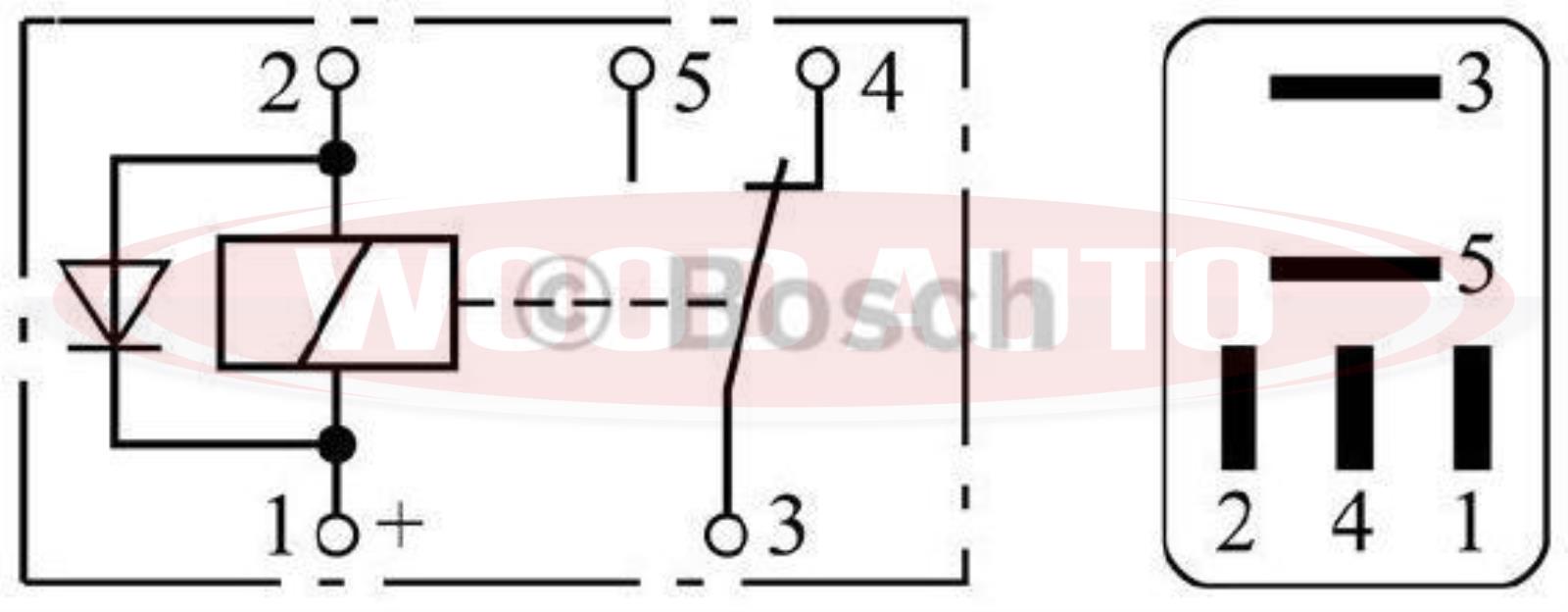 Реле bosch 0332207402