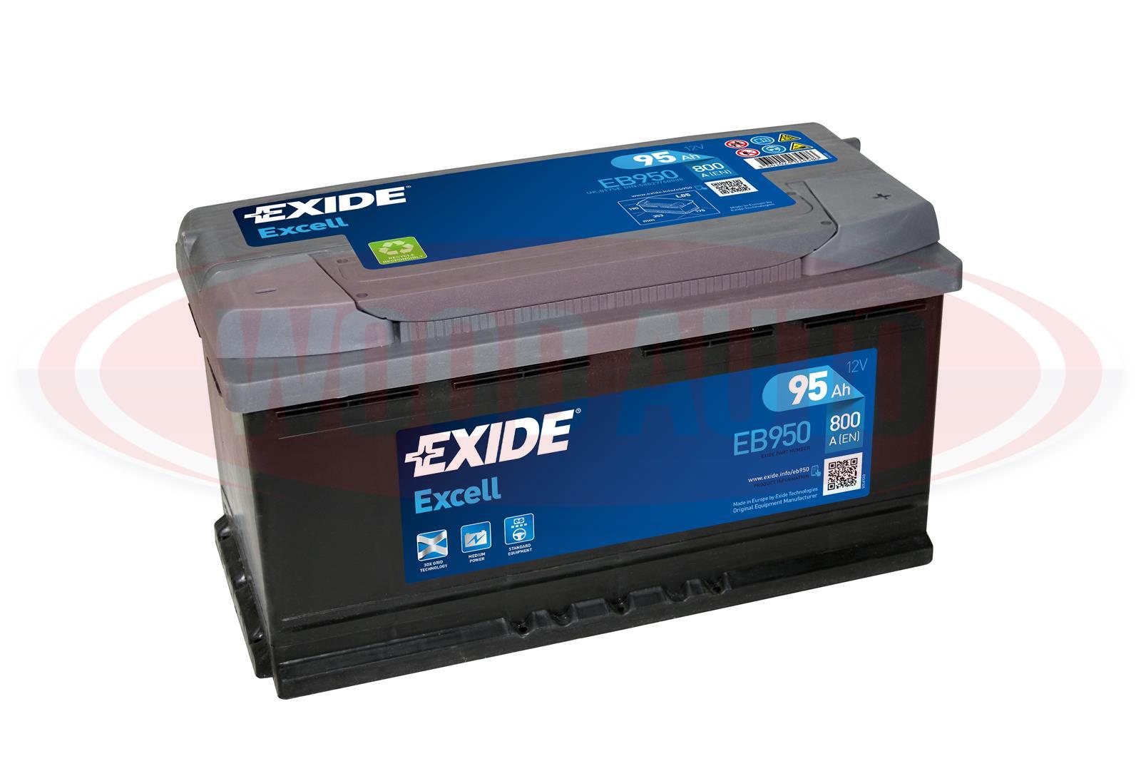 Аккумулятор автомобильный exide excell
