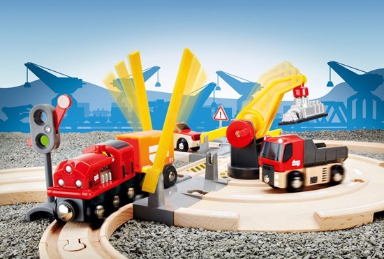 brio road and rail set