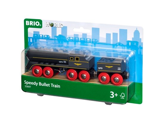 speedy bullet train brio