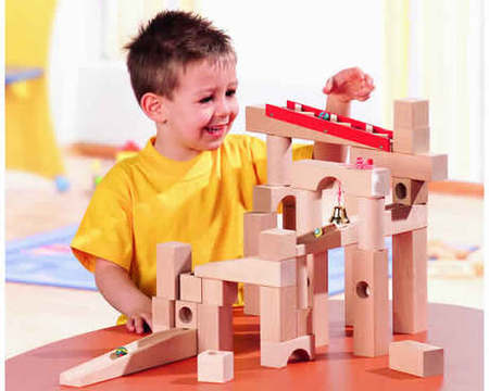 HABA - Marble Run Large Basic Building Set 1136