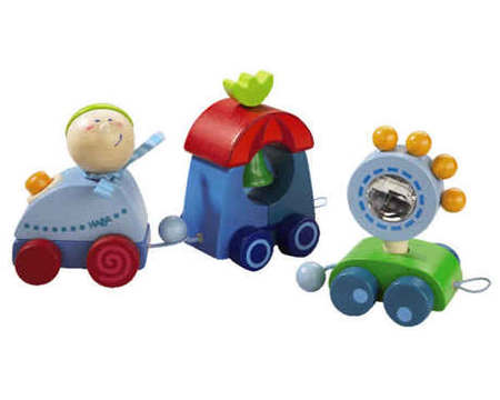 HABA-Terry Train Push Along 3575