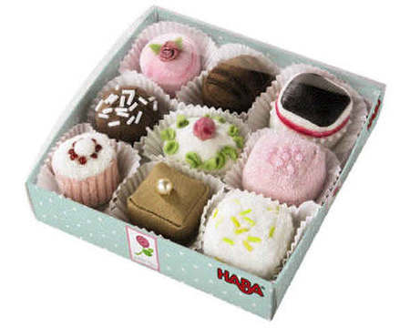 HABA - Play Food Petit Fours Set of 9 3808