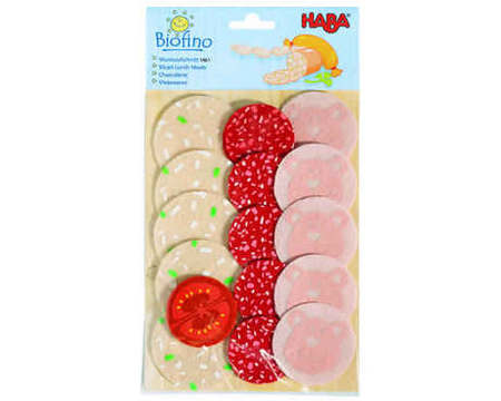 HABA - Play Food Sliced Luncheon Meats (Fabric) 1461