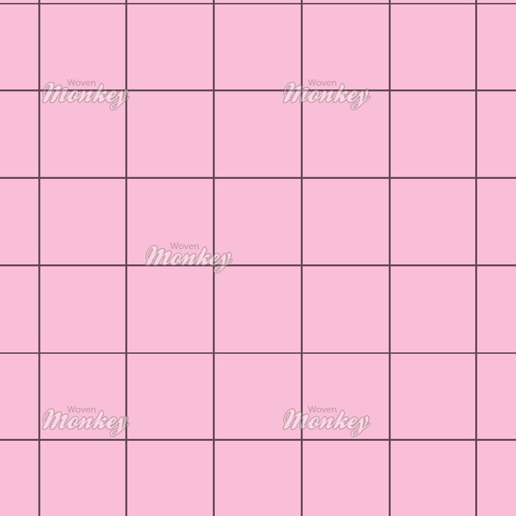 Pink Shiney Ultra Grid Fabric Woven Monkey