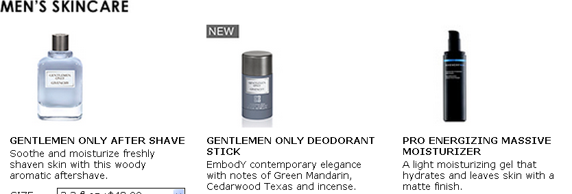 men's skincare