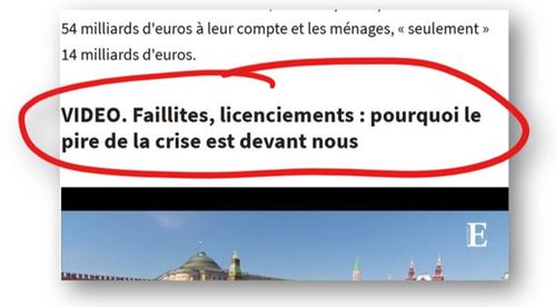 Video Les Echos : le pire est devant nous