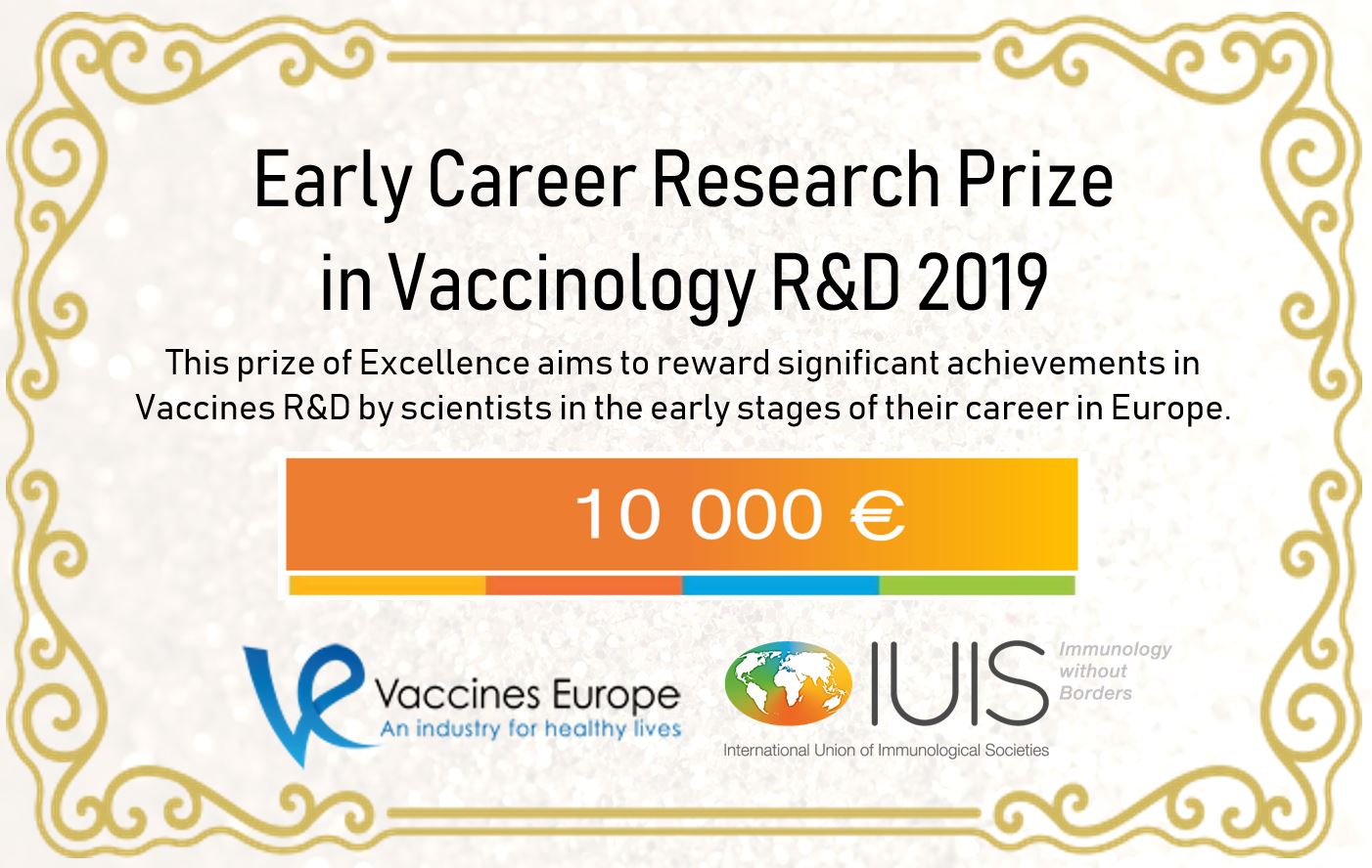 Early Carreer Research Prize in Vaccinology