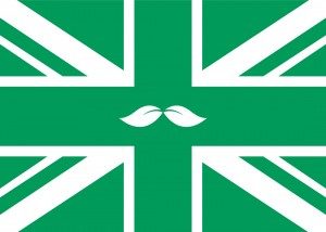 Peppersmith green union jack flag