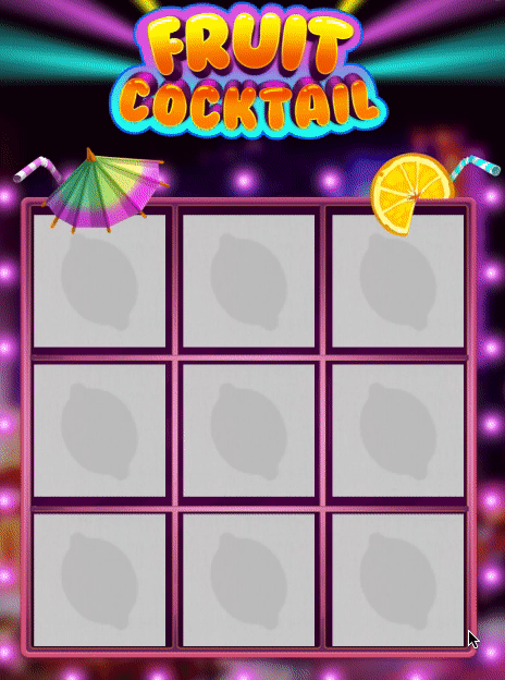 Fruit Cocktail Mini Game