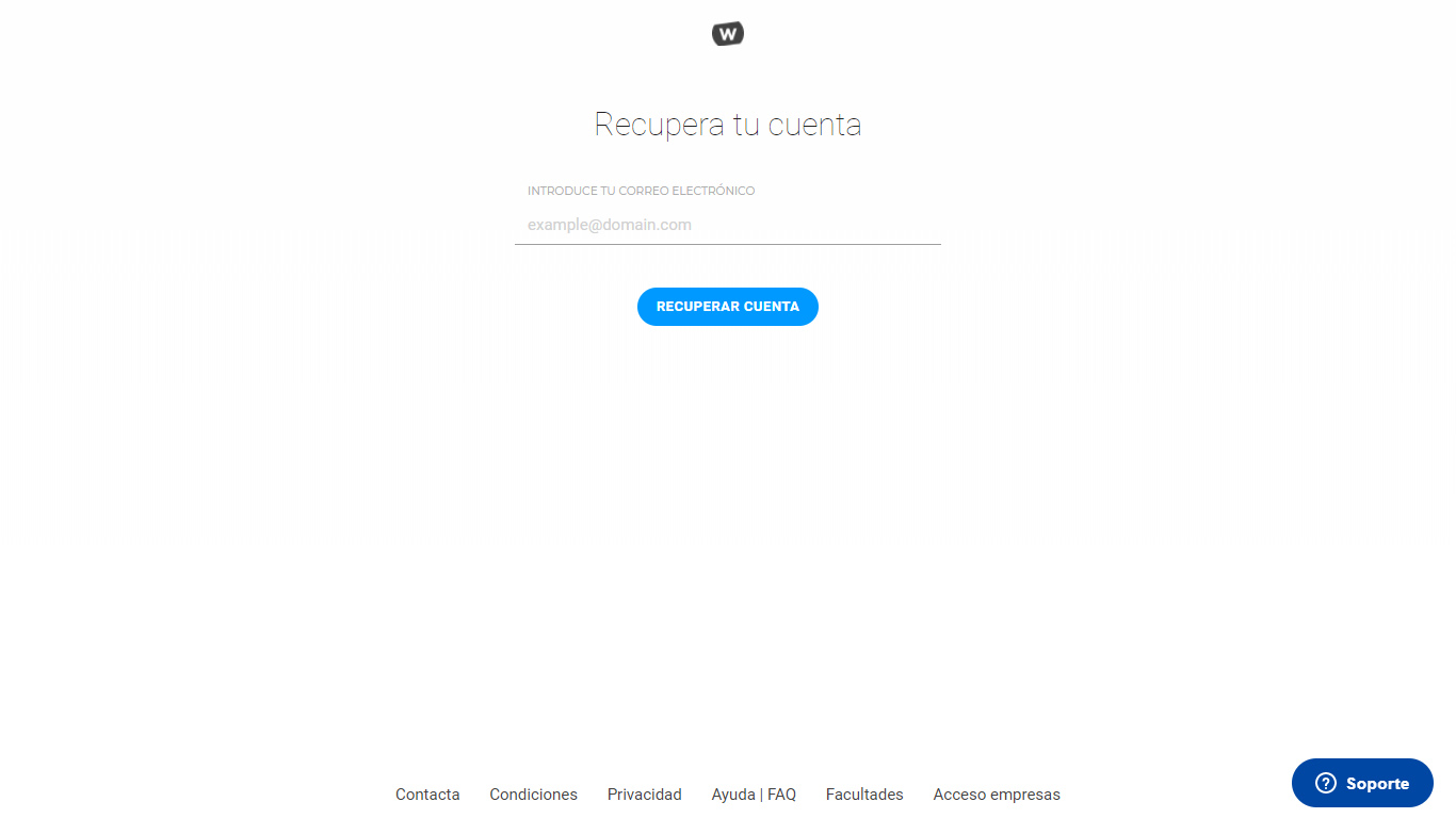 Recuperar contraseña