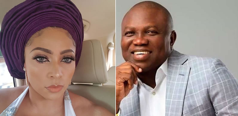 Lola Okoye and Ambode
