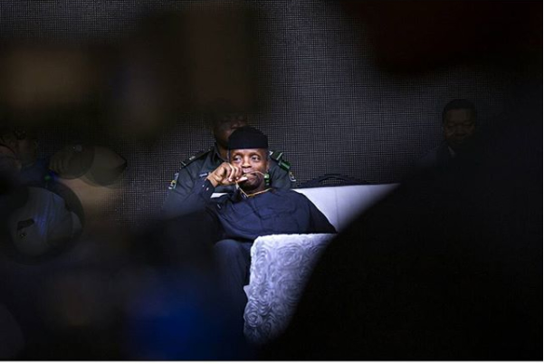 Professor Yemi Osinbajo, SAN. Vice President and Ag President of the Federal Republic of Nigeria.