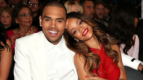 Rihanna and Chris Brown