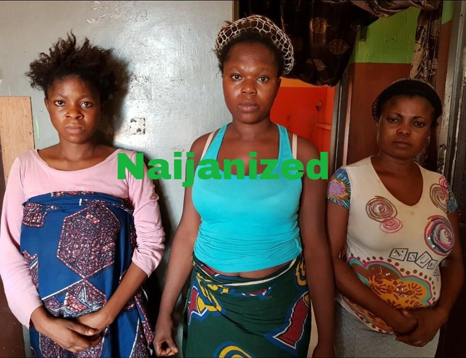 HIRING BABIES FOR ALMS! Three women arrested for begging with rented triplets, N120,000 recovered from them  %Post Title