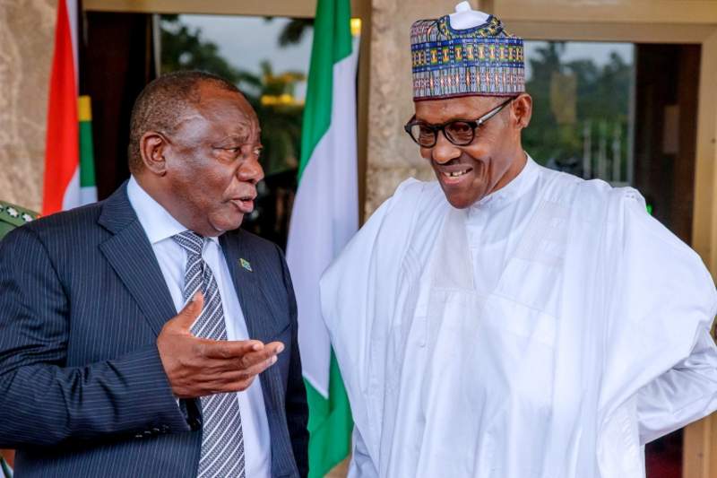 Buhari South Africa