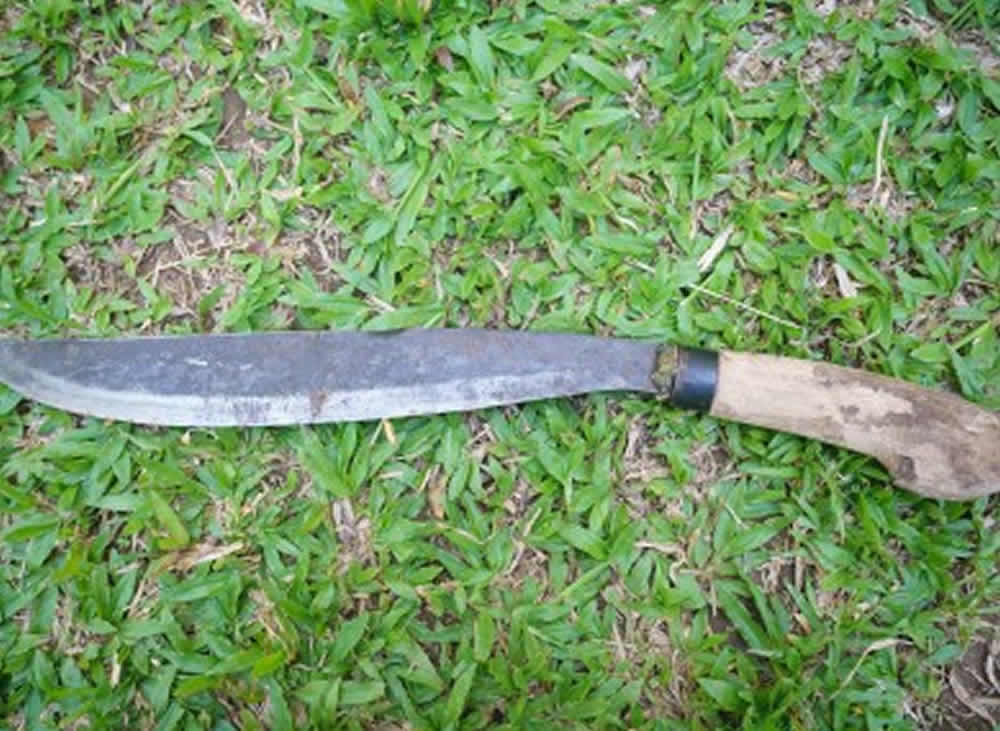HE FOUND THE MONEY AFTERWARDS! Man cuts wife’s hand with a cutlass for