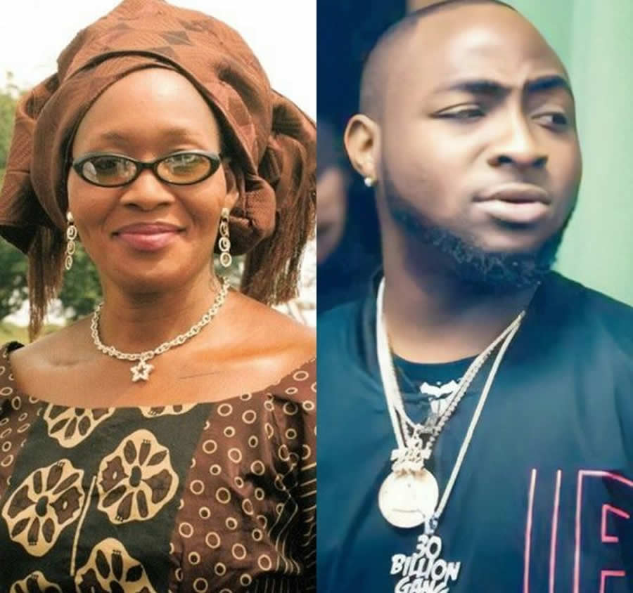 Kemi Olunloyo and Davido
