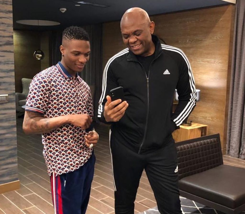 Wizkid vs Tony Elumelu: Fans compare their net worth ...