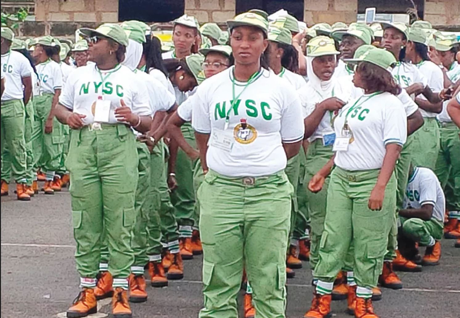 Female Corps members