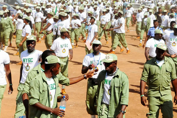 Corps member NYSC