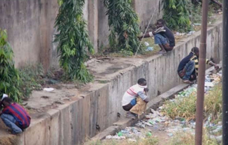 toilets open defecation
