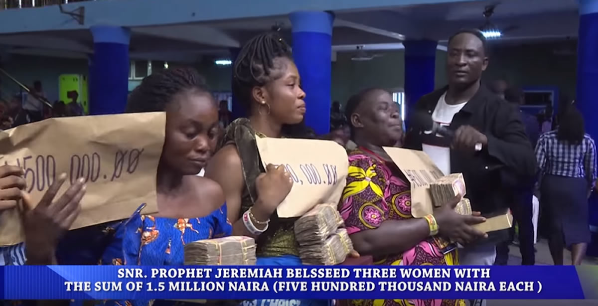 Members who donated N50 for church project gets N1,500,000 million from pastor