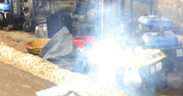 Generator fumes