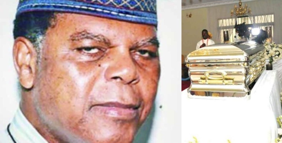 Image result for images of Michael Ibru's grave to steal his casket