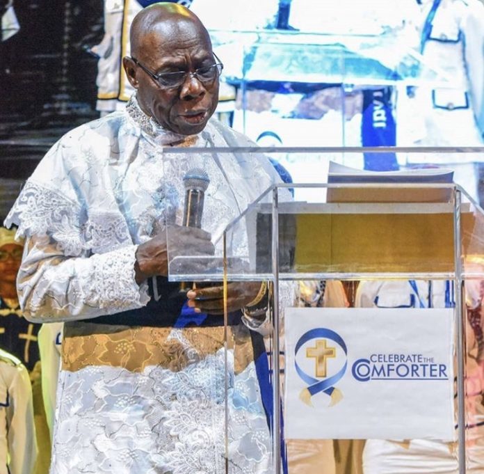 Image result for Jesus would not be silent if he were in Nigeria - Olusegun Obasanjo speaks on state of Nation      , photos