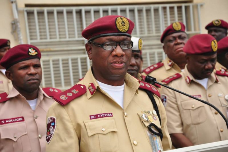 FRSC redeploys 119 senior officers