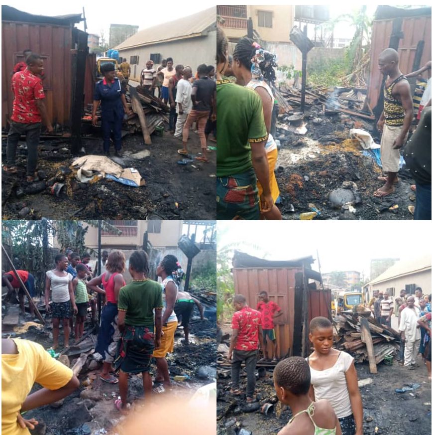 Fire razes properties in Anambra community, NSCDC reacts