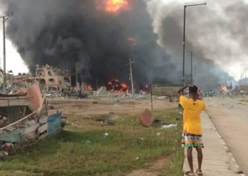 JUST IN: Three more corpses recovered from Abule-Ado explosion