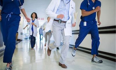 Drama unfolds as doctors and nurses run away after suspected coronavirus case