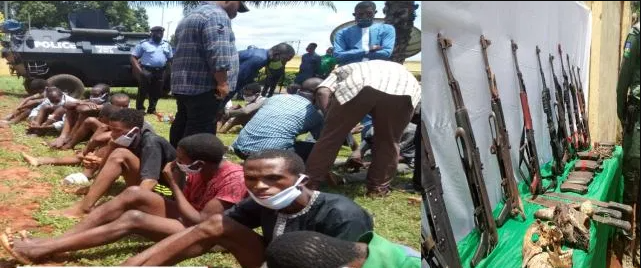 Those arrested by police with AK-47 riffles are not our members, says IPOB