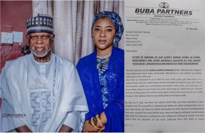 Hameed Ali’s new wife: Man demands N9m refund from ex-girlfriend for refusing to marry him