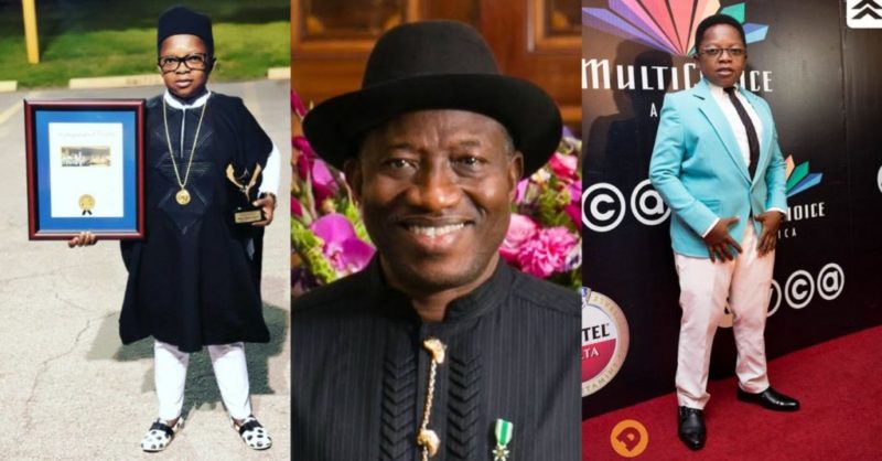 I will forever remain grateful to Goodluck Jonathan, Nigerian actor, Aki reveals