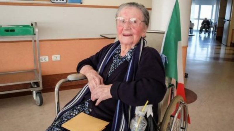 Covid-19: 108-year old Italian woman recovers