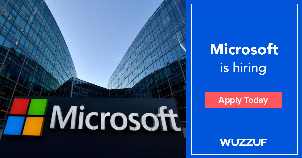 Jobs and Careers at Microsoft, Egypt WUZZUF