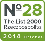 Ranked 28th on 'The List 2000'