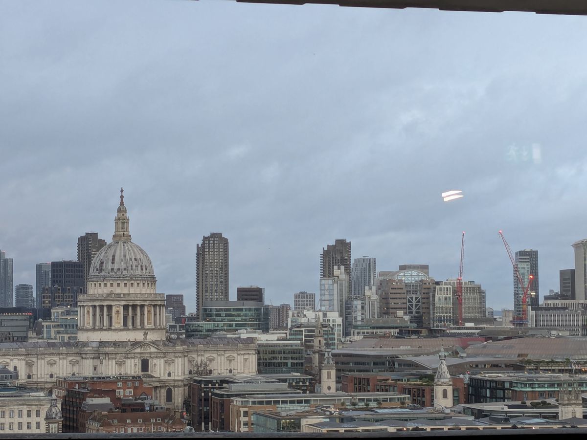 St Paul's under grey skies — the gods' broken world