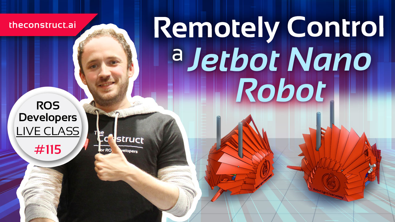 Open Class: Remotely Control a Jetbot Nano Robot