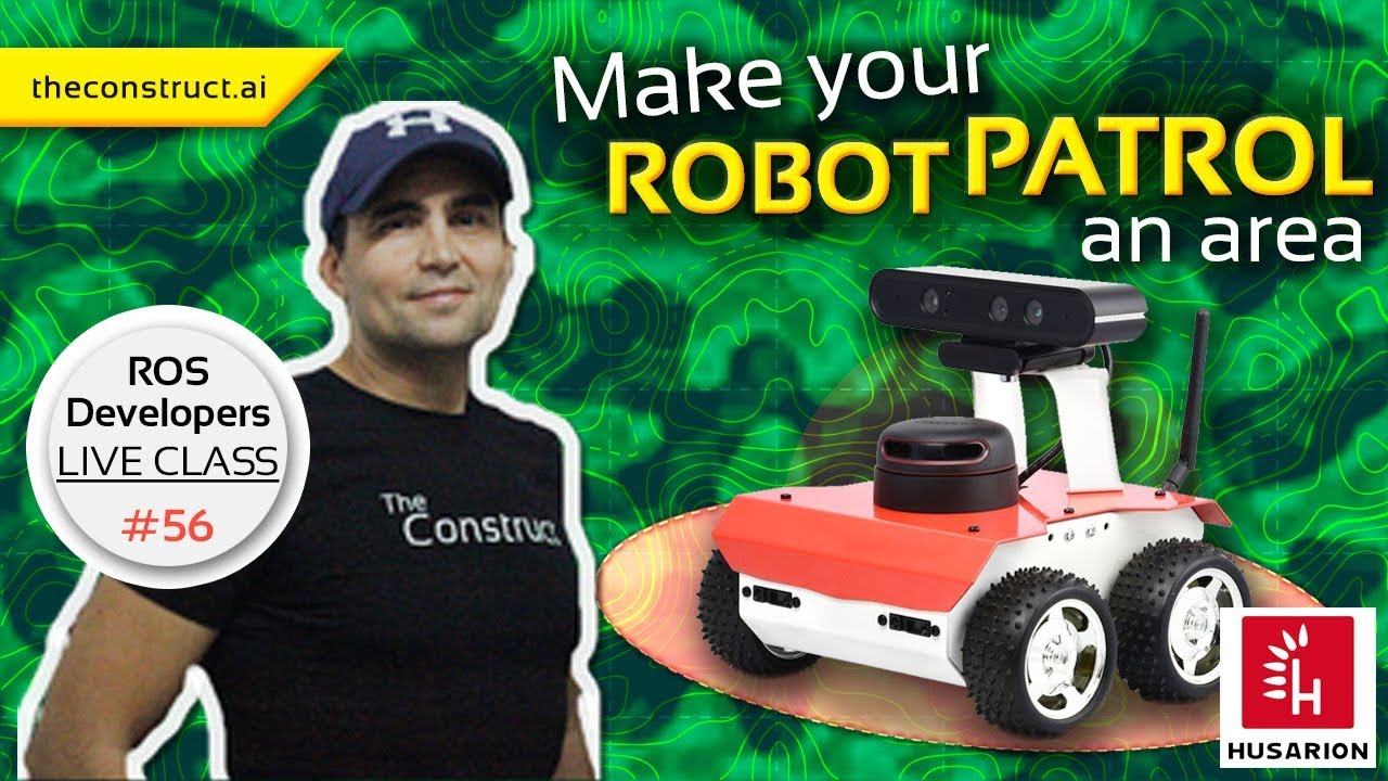 Open Class: Make Your Robot Patrol An Area