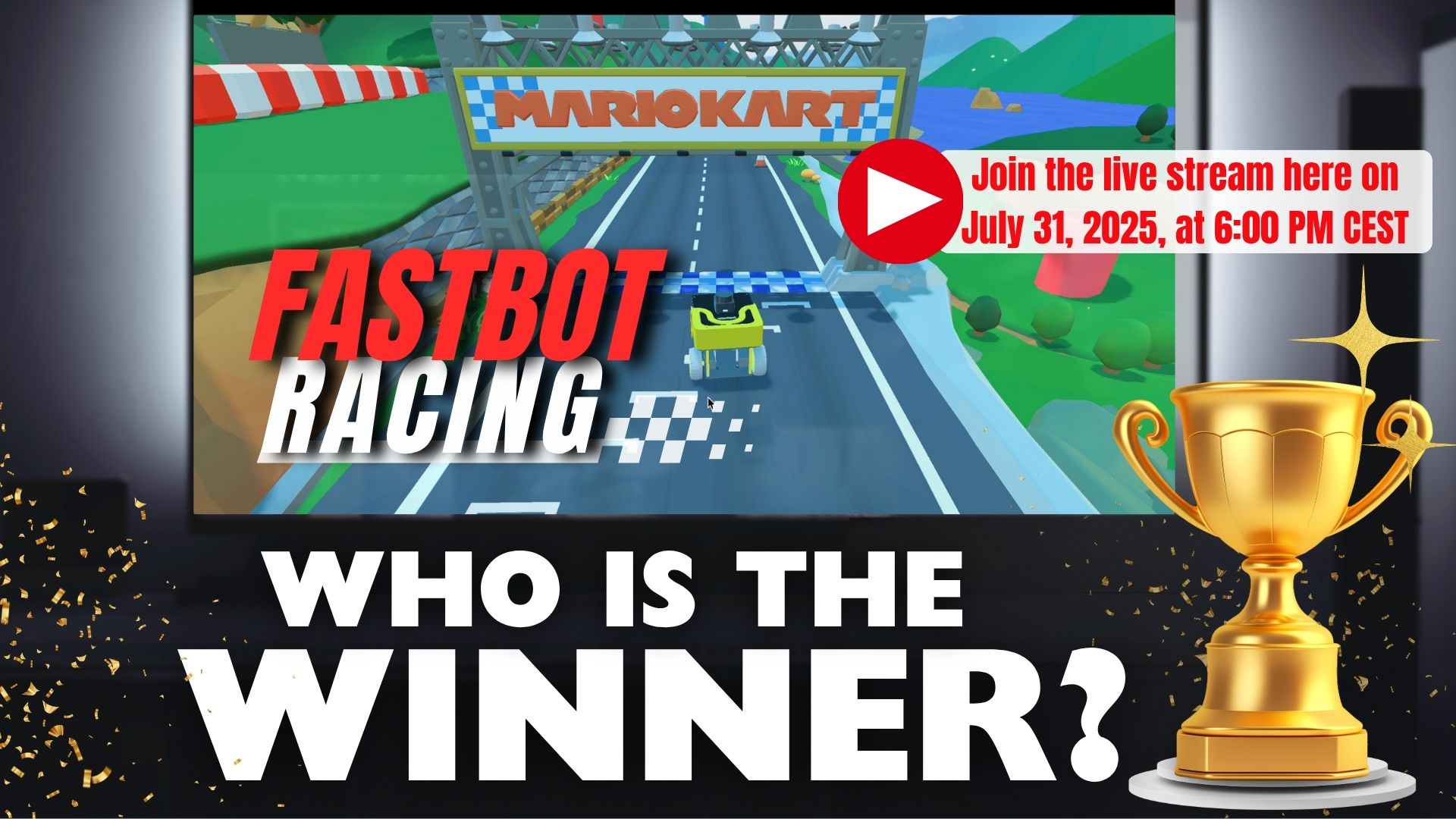 Open Class: FastBot Racing LIVE – Who Is the Winner?