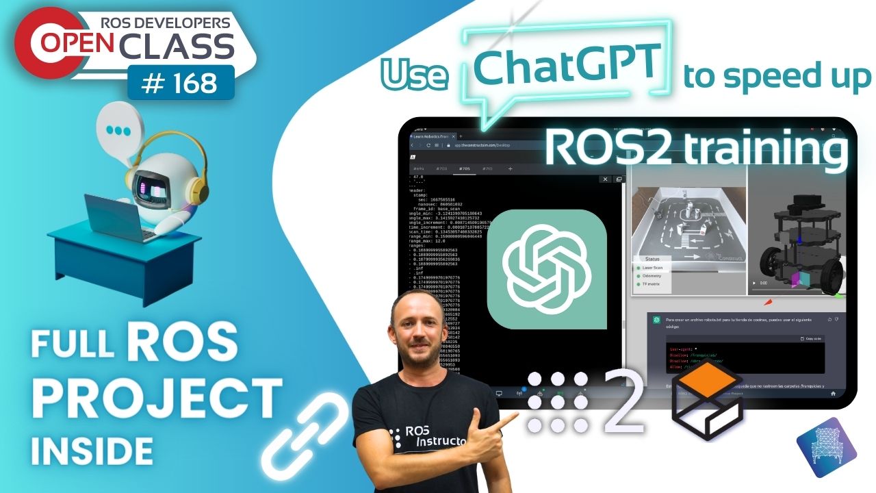 Open Class: Use ChatGPT to Speed Up Your ROS2 Learning