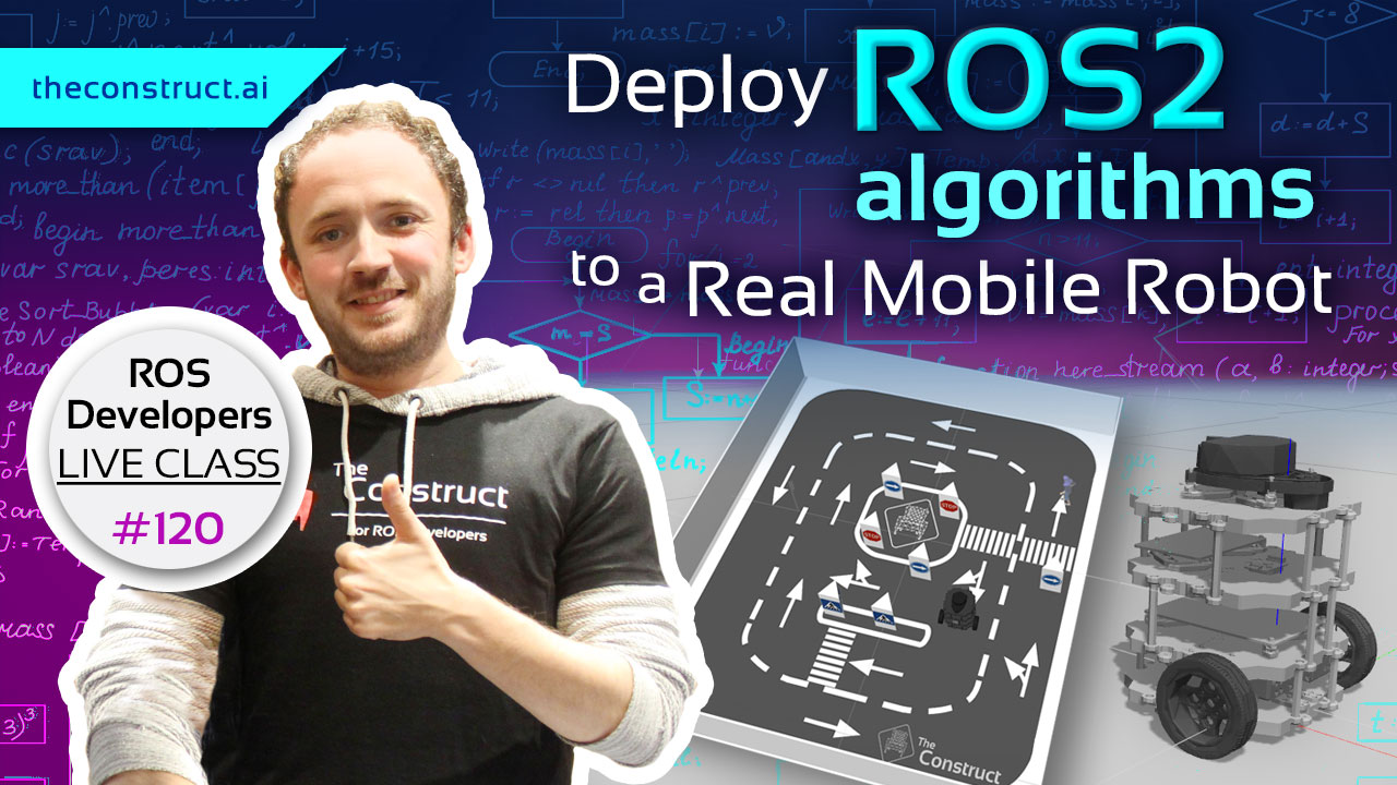 Open Class: Deploy ROS2 Algorithms to a Real Mobile Robot